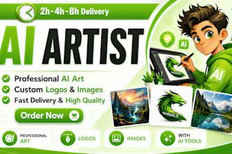 generate professional art, logo and images with ai tools