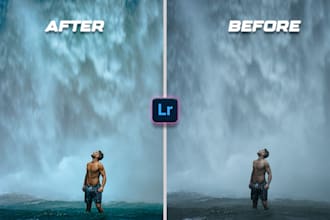 do professional photo editing in lightroom
