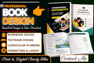 editorial design, learning, workbook, textbooks, curriculum guide, amazon KDP