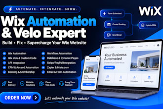 do wix automation, wix ascend automation, zapier integration, wix booking