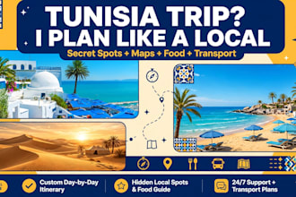 plan tunisia travel itinerary local expert guide