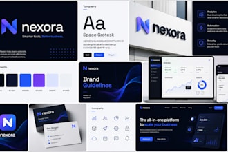 design saas brand identity, app icon logo, ai favicon, branding kit for startups