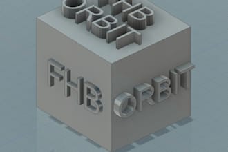 create a simple 3d printable design using fusion 360