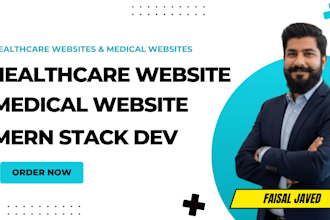 build your mern stack medical and healthcare website