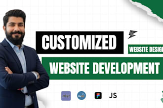 develop custom websites with ai integrations