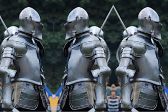 custom cosplay creation wearable game full knight armor 3d cosplay props for con