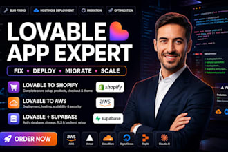 fix deploy lovable ai website lovable to shopify lovable to aws lovable supabase