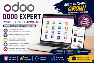 do odoo and sharepoint web development as your odoo expert developer