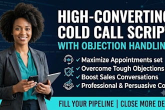 write a high converting cold call script with objection handling for IT agency