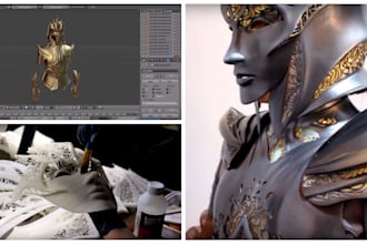 custom wearable cosplay armor fantasy helmets 3d mask stl pepakura anime props