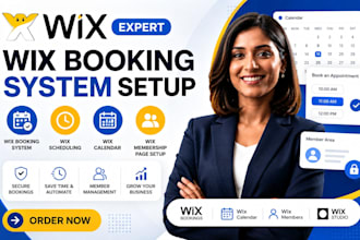 create wix booking system wix scheduling wix calendar wix membership page setup
