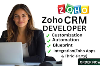 integrate, customize and automate your zoho CRM