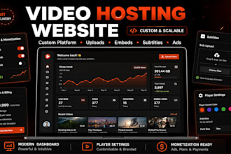 do a complete video hosting