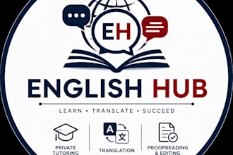 do proofreading and translating to english and video editing