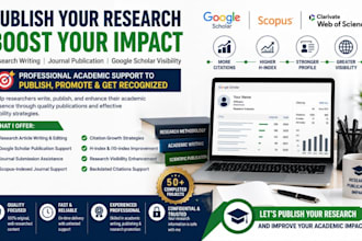 write and publish scopus research articles in google scholar journal for eb1 o1