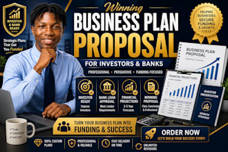 l prepare winning business plan proposal for investors
