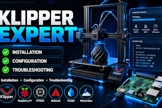 install, configure, and troubleshoot klipper firmware for your 3d printer