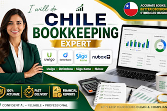 do chile bookkeeping using uwigo, defontana, siigo kame and nubox