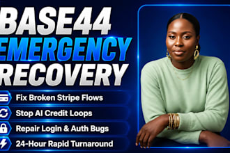 fix broken base44 apps and recover live stripe or login flows base44 expert