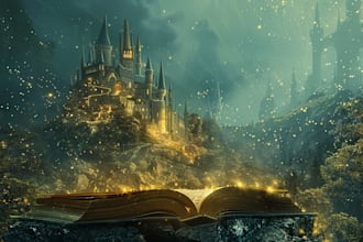 do fantasy book cover design, thriller book cover