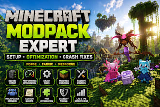 create fix optimize minecraft modpack cobblemon forge fabric skyrim server setup