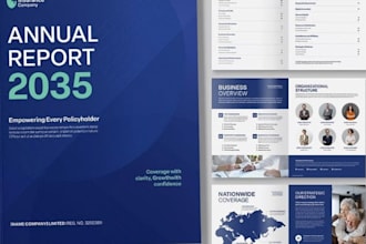 edit, format and redesign your annual report professionally