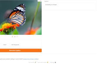 generate ai powered caption for images