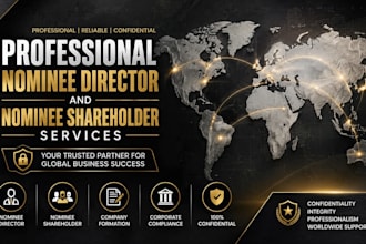 provide professional nominee director and nominee shareholder services