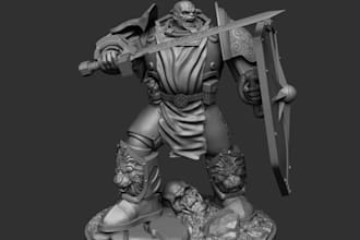 do 3d character model