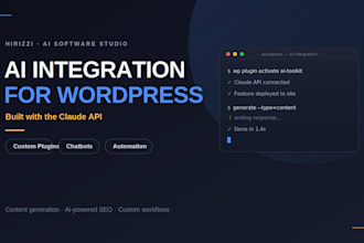 integrate ai features into your wordpress site