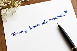 write personalized handwritten letters notes and messages