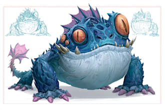 draw character, creatures or your monster designs