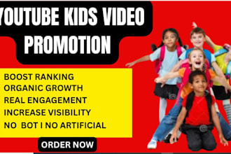 do organic youtube kids video promotion for superfast viral using email ads