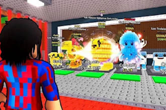 do roblox full game creation, steal a brainrot, grow a garden or simulator game