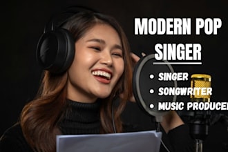 record expressive female lead vocals for your pop song
