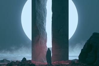 design album cover art or single cover artwork