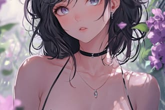 do a anime character