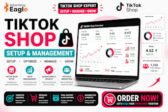 be your expert tiktok shop manager, tik tok shop setup, and affiliate marketing