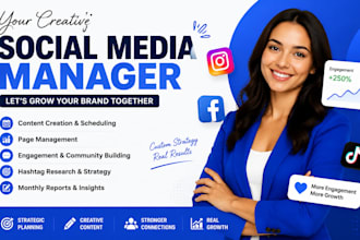 be your social media manager