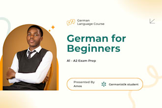 teach you basic german a1 a2 grammar and conversation as a germanistik student