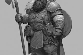 dnd character art and dnd character art