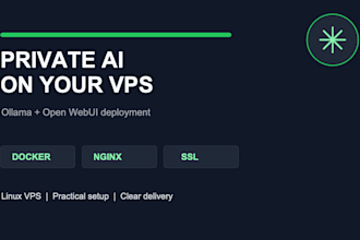 deploy ollama and open webui on your vps with docker and SSL