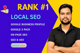 provide monthly local SEO and gbp ranking