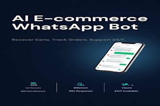 build an ai whatsapp bot for your ecommerce store with cart recovery