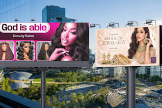 design professional banner, billboard, signage and outdoor advertising
