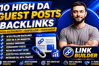 publish guest post with dofollow backlinks guest posting on high da sites