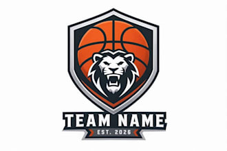 create professional and specially basketball logo design