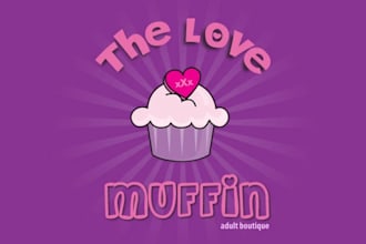 do perfect cake, birthday, muffin, dessert logo
