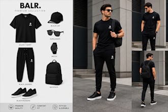 showcase your clothes, products, apparel realistic ai models