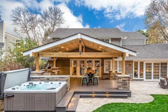 design custom decks, porches, carports, garages, and landscaping
